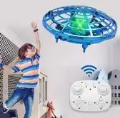 Bol.com Mini Ufo Drone - Blauw - Met Afstandsbediening aanbieding