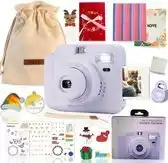 Bol.com Livano Camera - Printer - Digitale Foto Camera - Camera Met Printer - Oplaadbaar - Paars aanbieding