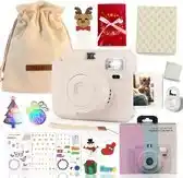 Bol.com Livano Camera - Printer - Digitale Foto Camera - Camera Met Printer - Oplaadbaar - Wit aanbieding