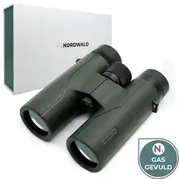 Bol.com Nordwald 10x42 Waterdichte Verrekijker Groen - Gasgevuld aanbieding