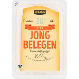Jumbo Jumbo Jong Belegen Kaas 30+ Stuk 455 g aanbieding