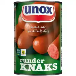 Jumbo Unox Knaks Runder 400 g aanbieding