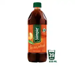 Jumbo Slimpie Ice Tea Perzik Siroop 650 ml aanbieding