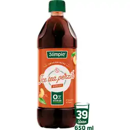 Jumbo Slimpie Ice Tea Perzik Siroop 650 ml aanbieding