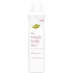 Etos Dove Whole Body Raspberry & Rose Deodorant Spray 150 ML aanbieding