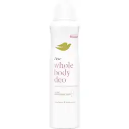 Etos Dove Whole Body Raspberry & Rose Deodorant Spray 150 ML aanbieding