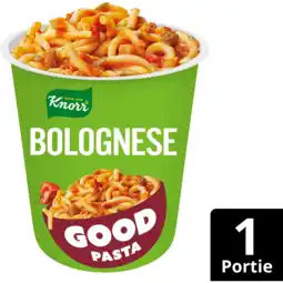 Jumbo Knorr Good Pasta Bolognese 68 g aanbieding