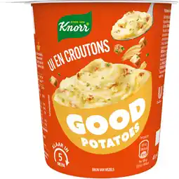 Jumbo Knorr Good Potatoes Ui en Croutons 48 g aanbieding