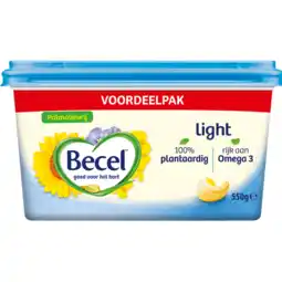 Jumbo Becel Margarine Light 550 g aanbieding