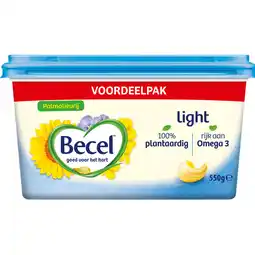 Jumbo Becel Margarine Light 550 g aanbieding