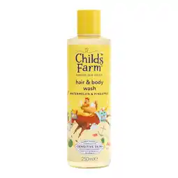 Etos Childs Farm Hair & Body Wash, Watermelon & Pineapple 250ML aanbieding