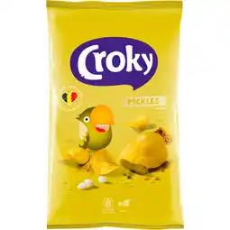 Jumbo Croky Chips Pickels 200g Zak aanbieding