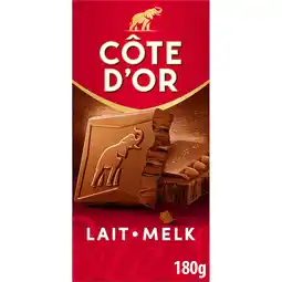 Jumbo Cote D'or Melk 180g aanbieding
