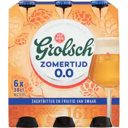 Jumbo Grolsch - Zomertijd 0.0% - Fles - 6 x 300 ML aanbieding