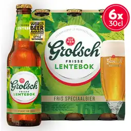 Jumbo Grolsch Frisse Lentebok 6x300ML aanbieding