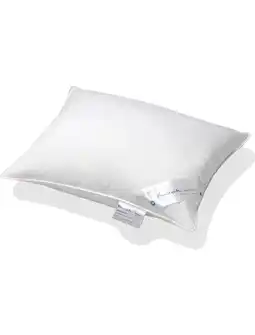 Wehkamp Vandyck synthetisch hoofdkussen stevig (Crushed Latex Zalm) (60x70 cm) aanbieding