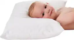 Bol.com Tineo Hoofdkussen voor kinderen 60x40 cm wit aanbieding