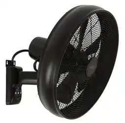 Bol.com Lucci AIR BK Wandventilator 50 W (Ø) 410 mm Zwart aanbieding