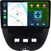 Bol.com Draadloos Android auto & Apple Carplay navigatie - Geschikt voor Toyota Aygo/Citroën C1/Peugeot 107 aanbieding