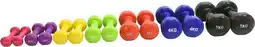 Bol.com Focus Fitness - Vinyl Dumbbell - 2 x 3 kg - Rood aanbieding