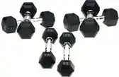 Bol.com Focus Fitness - Hexa Dumbbells - 10 kg - Set van 2 aanbieding