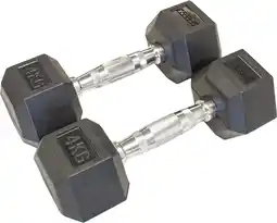 Bol.com Focus Fitness - Hexa Dumbbells - 4 kg - Set van 2 aanbieding