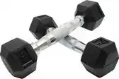 Bol.com Focus Fitness - Hexa Dumbbells - 1 kg - Set van 2 aanbieding