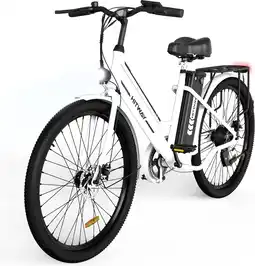 Bol.com RCB G6 Elektrische Fiets - 27.5 Inch - 250W - 36V 13Ah -7 versnellingen- met App en NFC -roze aanbieding
