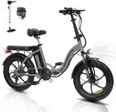 Bol.com RCB G6 Elektrische Fiets - 27.5 Inch - 250W - 36V 13Ah -7 versnellingen- met App en NFC | blauw aanbieding