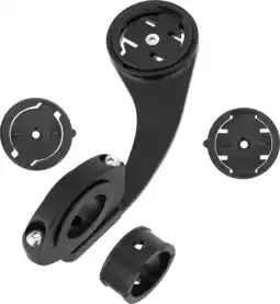 Bol.com Trivio - Stuurhouder Garmin / Wahoo / Bryton Ø31.8MM (+Shim Ø25.4/22.2MM) Aluminium Zwart aanbieding