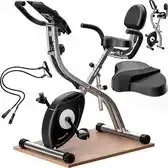 Bol.com Sportana Hometrainer - Fitness - Fietstrainer - Opvouwbaar met hartslag Sensoren aanbieding