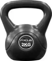 Bol.com Focus Fitness - Kettlebell - PVC - 2 kg - Halters en Gewichten aanbieding