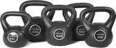 Bol.com Focus Fitness - Kettlebell - 4 stuks: 2, 4, 6 en 8 kg - PVC aanbieding