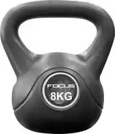 Bol.com Focus Fitness - Kettlebell - Gietijzer - 8 kg - Halters en Gewichten aanbieding