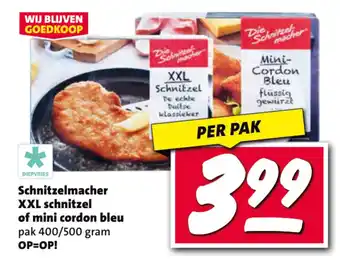 Nettorama Schnitzelmacher XXL schnitzel of mini cordon bleu aanbieding