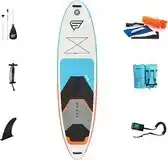 Bol.com Storm Freeride Sup Board - 320 cm - 180 kg belastbaar - 6-delige set aanbieding