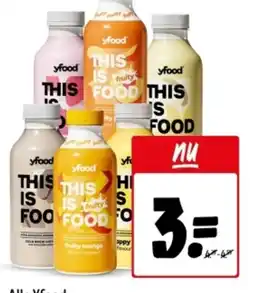 Jumbo Alle Yfood aanbieding