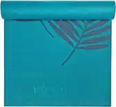 Bol.com VirtuFit Premium Yoga Mat - Sportmat - Fitness mat - Anti-slip - Dik (4 mm) - Ocean Green Forest aanbieding