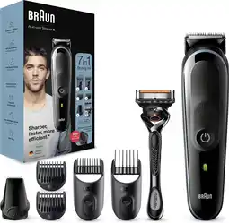 Bol.com Braun Series 5 MGK5355 - Multigroomer - 7-in-1 Baardtrimmer Set aanbieding