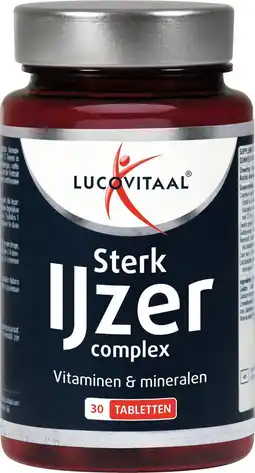 Bol.com Lucovitaal - Sterk IJzer Complex - 30 capsules - Voedingssupplement aanbieding