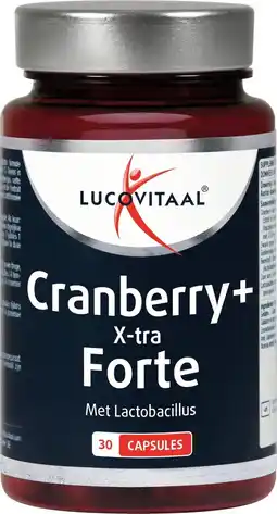Bol.com Lucovitaal - Cranberry x-tra forte - 30 capsules - Voedingssupplement aanbieding