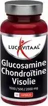 Bol.com Lucovitaal glucosamine /chon visolie - 30 capsules - Voedingssupplement aanbieding