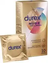 Bol.com Durex Condooms Nude - Latexvrij - 10 stuks aanbieding