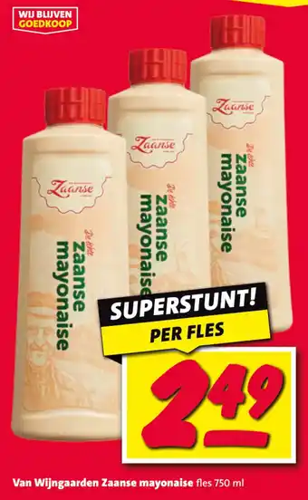Nettorama Van Wijngaarden Zaanse mayonaise aanbieding