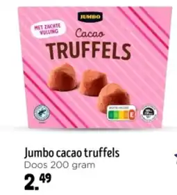 Jumbo Jumbo cacao truffels aanbieding
