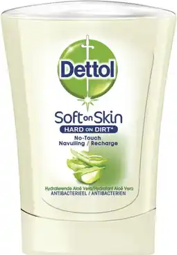 Bol.com Dettol Handzeep No Touch Navulling - Antibacterieel - Aloe Vera - 250 ml aanbieding