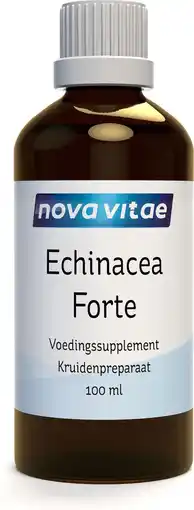 Bol.com Nova Vitae - Echinacea Forte Tinctuur - Rode Zonnehoed - 100 ml aanbieding