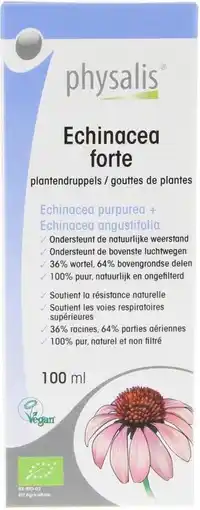 Bol.com Physalis Echinacea forte plantendruppels bio 100 Milliliter aanbieding