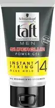 Bol.com Schwarzkopf Taft Men - Haargel - Super Glue Power Gel - 14 - 150ml aanbieding