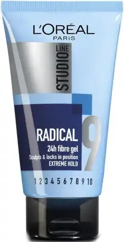 Bol.com L'Oréal Paris Studio Line Radical 24H - Fibre Gel Super Strong - 150 ml aanbieding